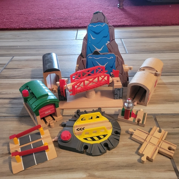 Melissa & Doug Toys Wooden Train Parts Poshmark